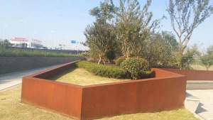 贾汪耐候钢挡土墙